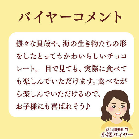 ≪お買得★３０％ＯＦＦ！！≫シーシェルチョコレート