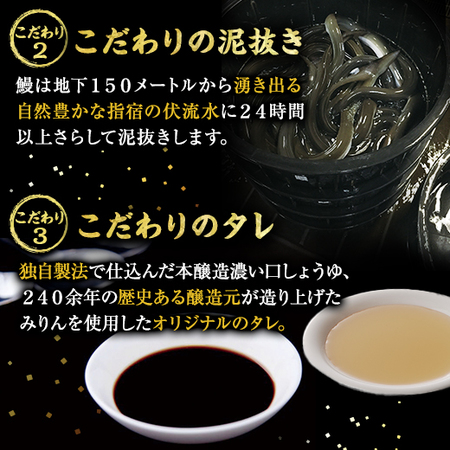 鹿児島県産こだわりうなぎ蒲焼１尾　【丑の日お届け】