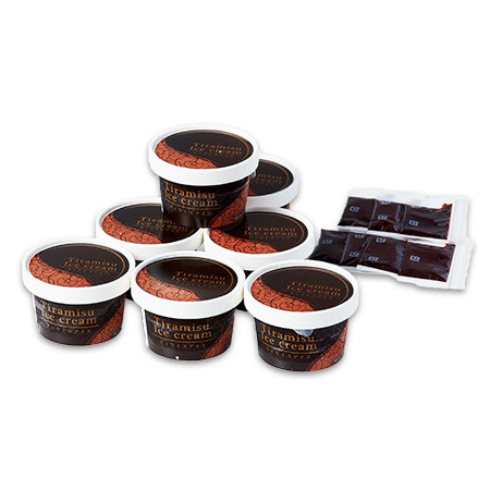 北海道　「十勝ドルチェ」　十勝ティラミスアイス１種　計７個【10日前後お届け】