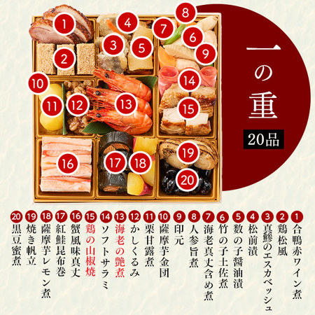 プレゼント付！速水もこみち監修おせち稀翠（和洋二段重）【１２月２９日お届け】