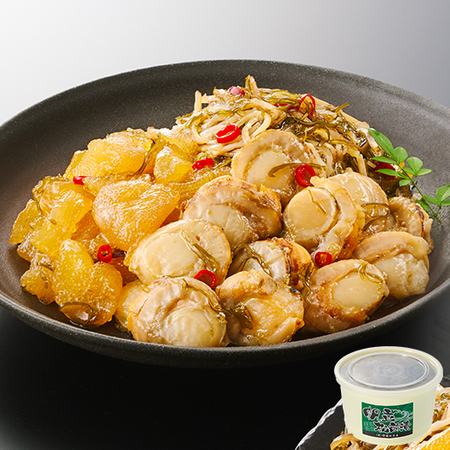 帆立松前漬７５０ｇ×１樽