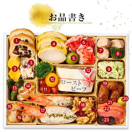 プレゼント付！裏磐梯オードブル煌【クリスマス期間お届け】