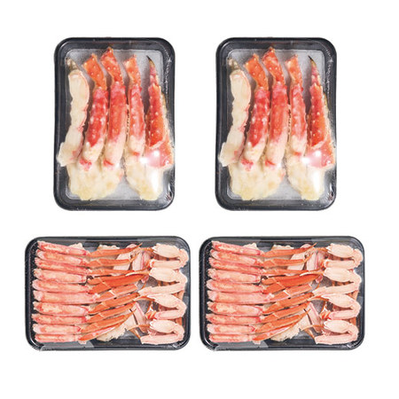 ボイルズワイ＆タラバ半むき身セット　計３．２ｋｇ【お届け期間指定可】