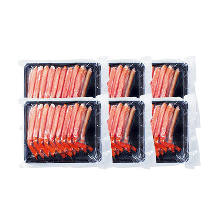 ボイルトゲズワイガニポーション　１２０本【１０日前後お届け】