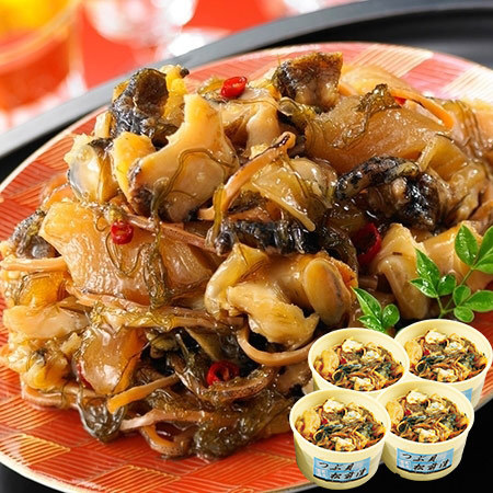 つぶ貝松前漬　１．６ｋｇ【お届け期間指定可】