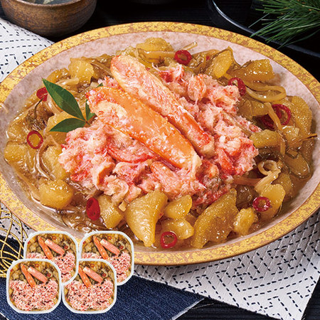 かに松前漬　１．６ｋｇ【お届け期間指定可】