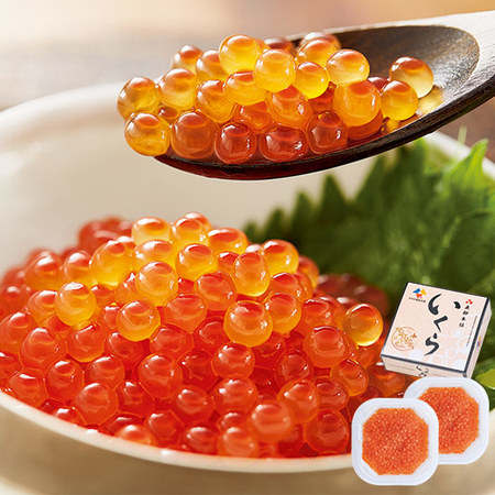 北海道産いくら醤油漬け　４００ｇ【お届け期間指定可】