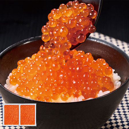 大粒いくら醤油漬け　４００ｇ【お届け期間指定可】
