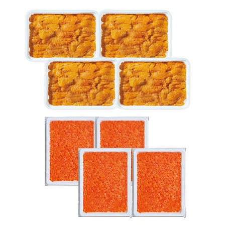 大粒いくら＆うにセット　２セット【お届け期間指定可】