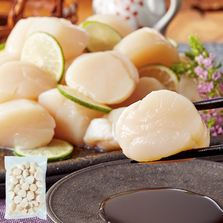 北海道産無選別ほたて　８００ｇ【お届け期間指定可】