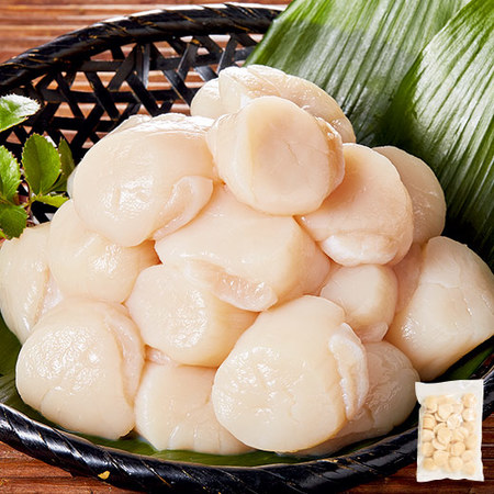 北海道産おさしみ用ほたて　８００ｇ【お届け期間指定可】