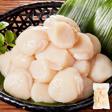 北海道産おさしみ用ほたて　５００ｇ【お届け期間指定可】