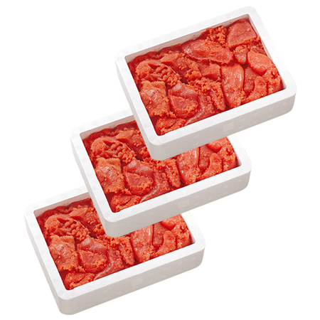 博多の味辛子明太子切れ子　３．０ｋｇ【お届け期間指定可】