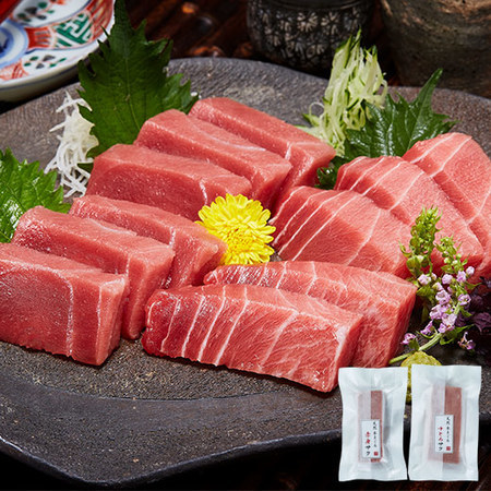 築地ホクエイ　まぐろ屋の天然本まぐろ柵【お届け期間指定可】