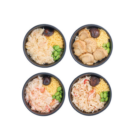 ４種の海鮮めしセット　１セット【お届け期間指定可】