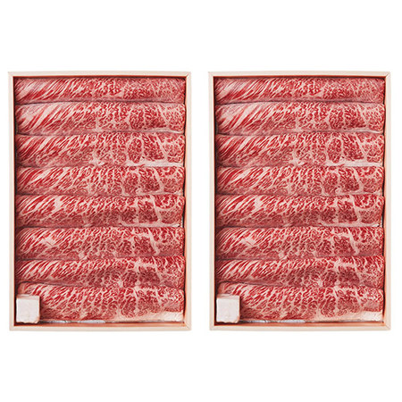 北さつま牛肩ロースすき焼き肉　１．０ｋｇ【お届け期間指定可】