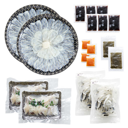 とらふぐ料理セット　４～６人前【お届け期間指定可】