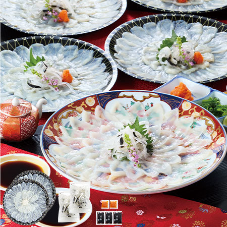 上司、目上の方へのお歳暮おすすめ5位とらふぐ料理セット（約２～３人前）