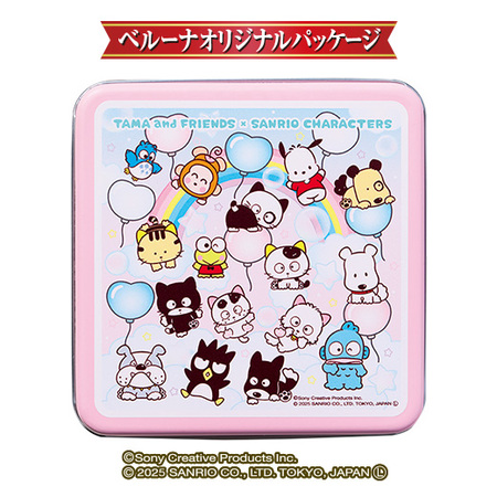 タマ＆フレンズ×サンリオキャラクターズ　クランチチョコ缶【通常お届け】