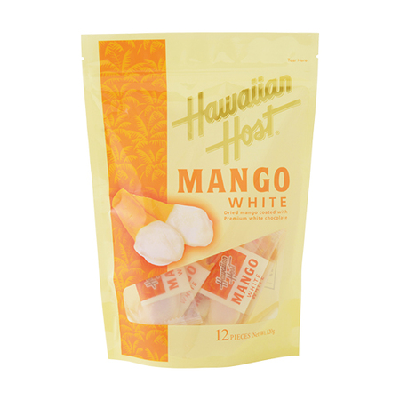 ハワイアンホースト　ドライマンゴーホワイトチョコ【通常お届け】