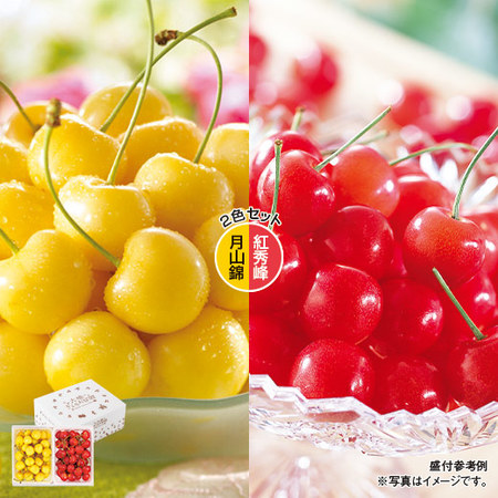 北海道大橋農園の月山錦＆紅秀峰セット　計４００ｋｇ前後　７月中旬－７月下旬お届け