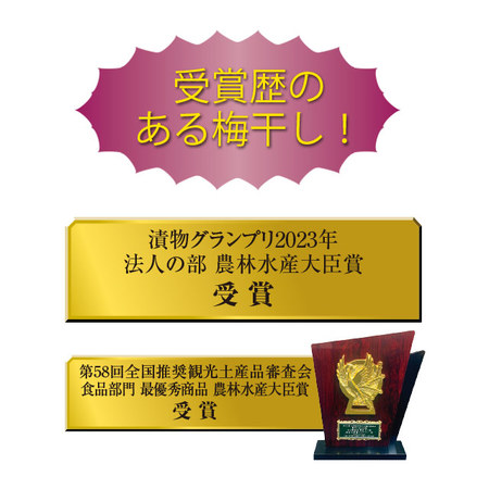 紀州南高梅　夢葵　彩の舞　４種１６粒【お届け期間指定可】