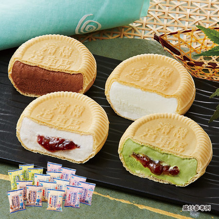 横濱　馬車道あいすもなか　４種　計１６個【１０日前後お届け】