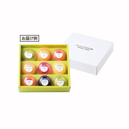 山形県「たかはた果樹園」フルーツゼリー　７種　計９個【１０日前後お届け】