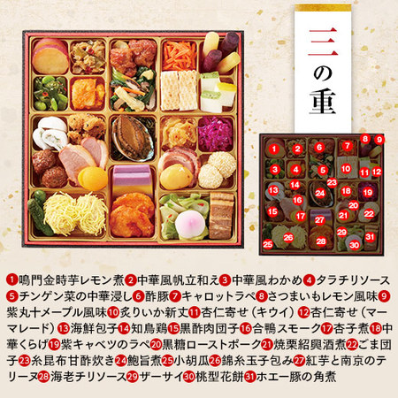 日本料理「てら岡」監修おせち百景【１２月２９日お届け】