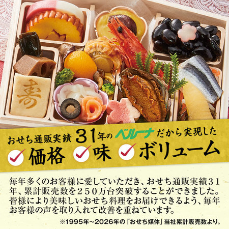 ベルーナおせち紡【１２月２９日お届け】