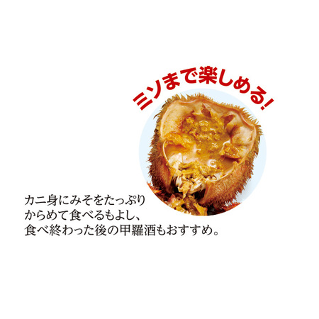 北海道産ボイル毛ガニ姿　４尾【お届け期間指定可】