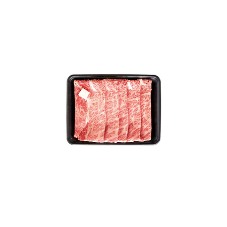 ５等級黒毛和牛肩ロースすき焼き肉　５００ｇ【お届け期間指定可】