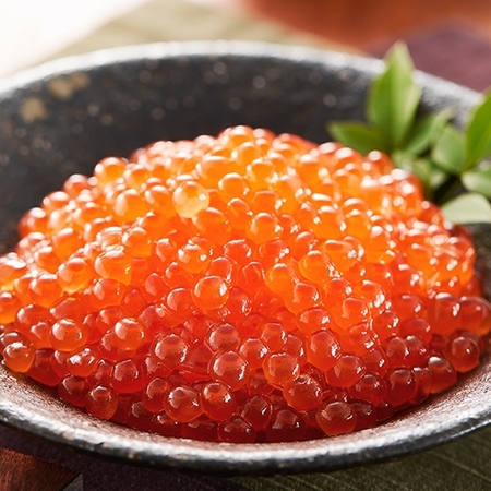 【お歳暮ギフト】いくら醤油漬け８０Ｇ×２本（瓶詰）