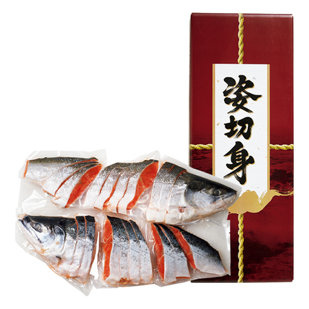 ≪お歳暮ギフト≫塩紅鮭姿切身１尾１．４ｋｇ