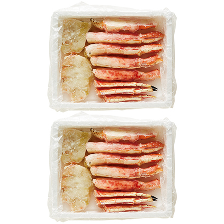 ≪お歳暮ギフト≫簡単便利！本タラバガニハーフカット１．３６ｋｇ