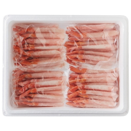 お徳用！北海道産殻剥き紅ズワイガニ３．２ｋｇ