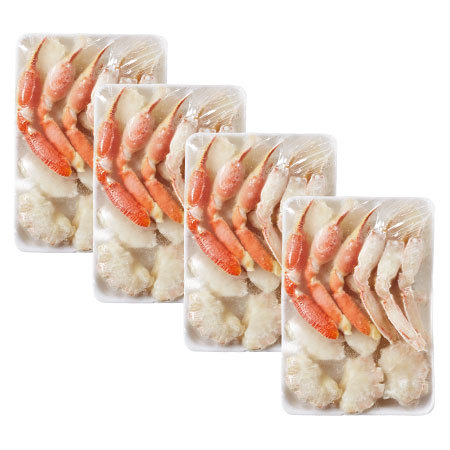 ≪お歳暮ギフト≫お徳用ボイルズワイガニミックス２ｋｇ　１１月下旬－３月下旬
