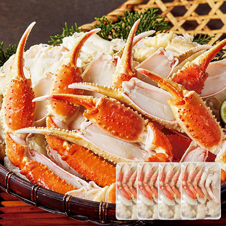 ≪お歳暮ギフト≫お徳用ボイルズワイガニミックス２ｋｇ　１１月下旬－３月下旬