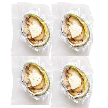 ≪お歳暮ギフト≫蒸しアワビのメンテルバター添え