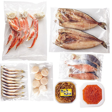 ≪お歳暮ギフト≫北海道豪華海鮮７種セット