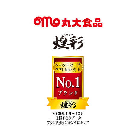 ≪お歳暮ギフト≫煌彩ハムギフトＭＶ－５０７　１１月下旬－１２月下旬お届け