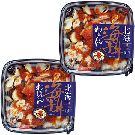 ≪お歳暮ギフト≫１０種の海の幸　北海海わたりどん十丼（海鮮漬）