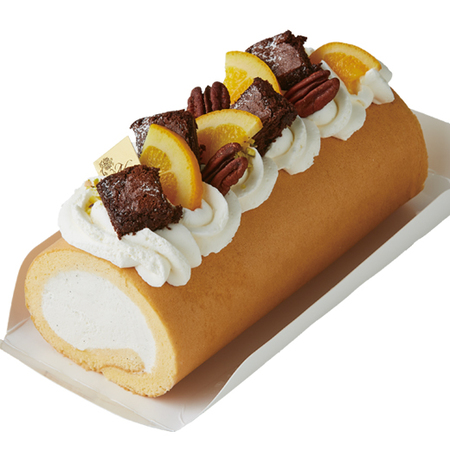 ≪お歳暮ギフト≫堂島バニラロール　ショコラオランジュデコレーション