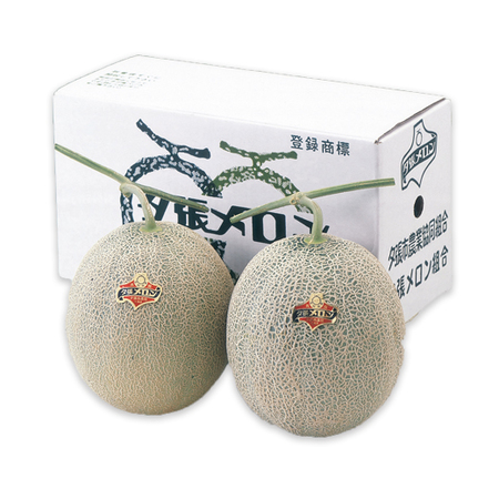 ≪早割★５４０円引き！お中元ギフト≫夕張メロン（２玉・４．０ＫＧ）良品　７月上旬―７月下旬お届け