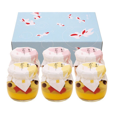 京都　養老軒　金魚ゼリー