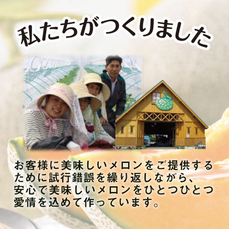 ≪早割★５４０円引！お中元ギフト≫富良野　吉田農園のふらのメロン　２玉　７月上旬ー８月上旬お届け