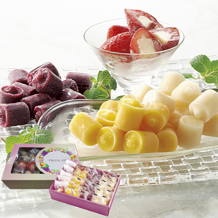 ≪お中元ギフト≫苺アイスとひとくちジェラートセット