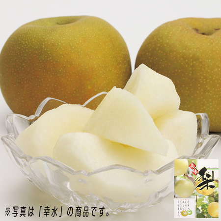 ≪お中元ギフト≫白井の梨（豊水）　２．５ｋｇ　８月中旬より順次