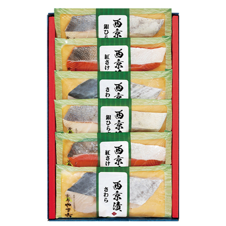 ≪超早割★１００円お得！お中元ギフト≫京都やま六西京漬け６切れ