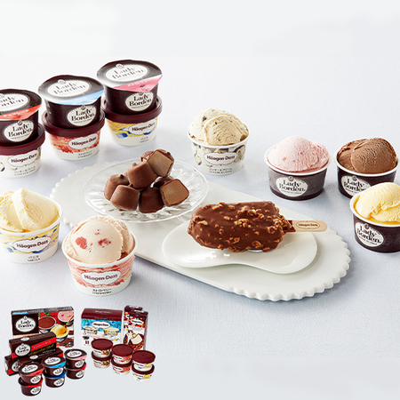 ≪超早割★２００円お得！お中元ギフト≫ハーゲンダッツとレディーボーデン